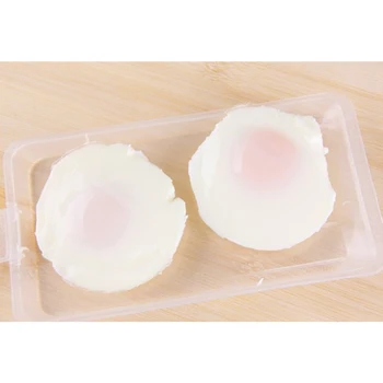 Dviejų Kiaušinių Brakonierius Virtuvės maisto ruošimo Priemonės Sandwich Pusryčiai Mikrobangų Krosnelė Plastikinių Kiaušinių Virimo virtuvės prietaisai, Įtaisai