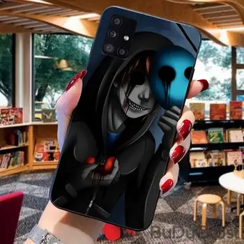 Eyeless Jack CreepyPasta siaubo berniukas Italija Telefono dėklas Samsung Galaxy A50 A7 A8 A6 Plius A9 2018 A70 A20 A30 A40