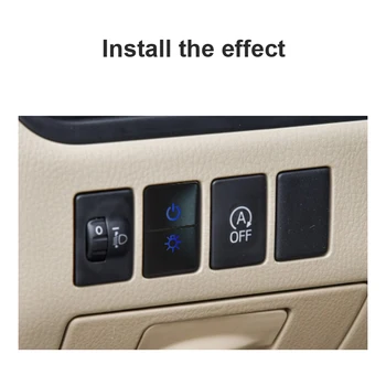 Flash Pasiūlymai Automobilio dvigubas mygtukas jungiklis dvigubas jungiklis pakeitimo atnaujinti 