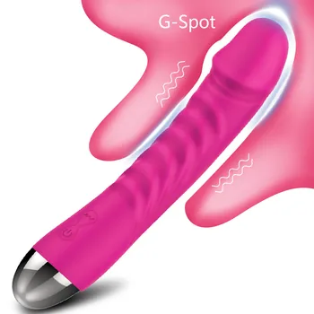 G Spot Dildo Vibratorius, Sekso Žaislai Moterims, Silikoninis Minkštas Moterų Makšties Klitorio Stimuliatorius Massager Masturbator Produktų Suaugusiems