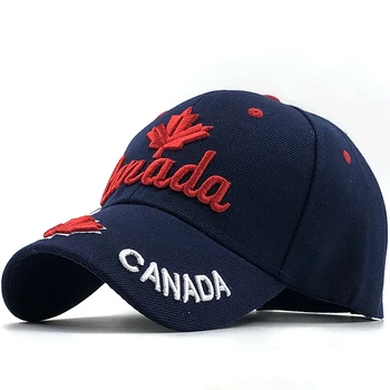 Gorras Prekės Kanados Vėliava Vyrų žvejybos Beisbolo kepuraitę Kanados Skrybėlę Mens Snapback Kaulų Reguliuojamas Wonmen Beisbolo Kepurę Snapback Skrybėlę