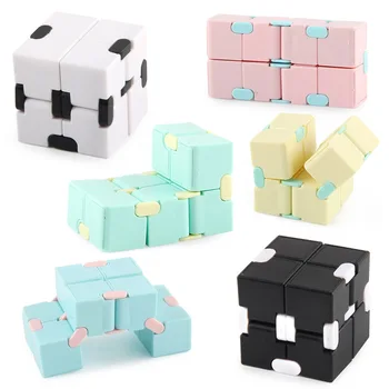 Infinity Magic Cube Vaikams Suaugusiųjų Išskleidimo Aikštėje Dėlionės, Žaislų, Anti Stresas Fidget Žaislas Juokinga Vertus Žaidimas Stresą