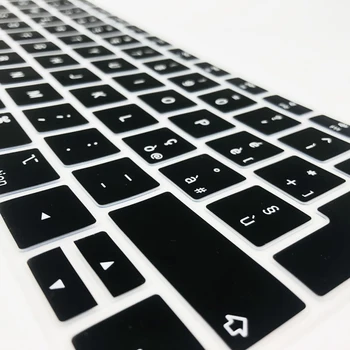 Italijos odos Nešiojamojo kompiuterio klaviatūra plėvelės, Silikoninis klaviatūros viršelis 13Air 2337/A1932/A1466 