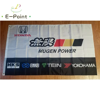 Japonija Mugen Power Vėliavos 2ft*3ft (60*90cm) 3ft*5ft (90*150cm) Dydis Kalėdų Dekoracijas Namų Vėliavos Banner