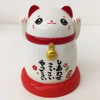 Japonijos Likimo Katės dantų krapštuką puodą naujųjų metų likimo dantų krapštuką box q patarimas turėtojas mielas dantų krapštuką laikiklis dantų krapštuką dozatorius