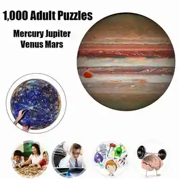 Jigsaw Puzzles 1000 Vienetų, Montavimas Žemės Merkurijus Jupiteris Vaikams, Dėlionės, Žaislų Mėnulis Žaislai Vaikams Suaugusiųjų Švietimo Žemės Z4Y9