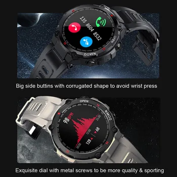 K-22 Smart Watch Vyrų Dial 