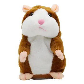 Kalbame Žiurkėno Pelės Pet Pliušinis Žaislas Keičiasi Balso Pėsčiomis Elektros Mokymosi Kalba Žiurkėno Įrašymo Lėlės Pliušinis Lėlės
