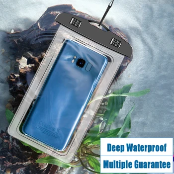 Kintama oro Pagalvė atspari Vandeniui Plaukti Maišelį, Telefono dėklas Skirtas iphone 11 Pro Max 