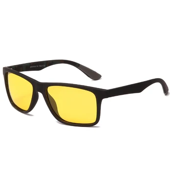 Klasikinis Vyrų Poliarizuoti Akiniai nuo saulės Prekės ženklo Dizainas, Vintage Aikštėje Atspalvių Vyrų Danga Vairuotojo Saulės akiniai UV400 Akiniai Oculos de sol
