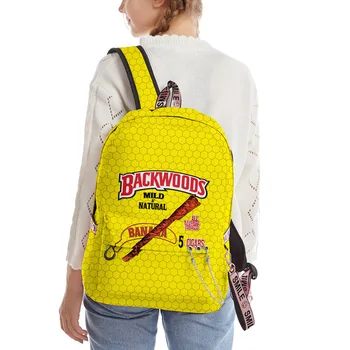 Kuprinė Backwoods kuprinė Paaugliams Fshion Moterims/Vyrams Mokyklos Kelionių kuprinė backwood stilingas prekės pečių maišą Geltona Raudona
