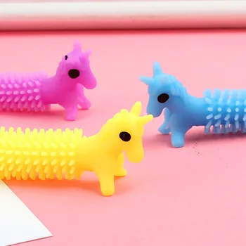 Kūrybos Ranka Suimkite Apgauti Ventiliacijos Vienaragis Lala Le Caterpillar Žaislai Išskleidimo Nuobodu Išskleidimo Nuspaudžiant Įdomus Žaislai Vaikams