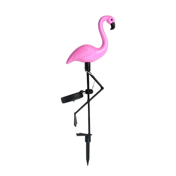 Lauko LED Vandeniui Saulės Flamingo Kraštovaizdžio Šviesos Žibinto Dekoratyvinės Vejos Kieme Lempos Kelias Šviesos Sodas, Visų Šventųjų Diena
