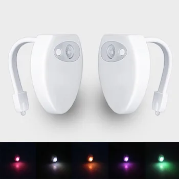 LED unitazo Naktį Šviesos USB Lempa Su Judesio Aktyvuota Sėdynės Jutiklis atsparus Vandeniui Vonios GHS99