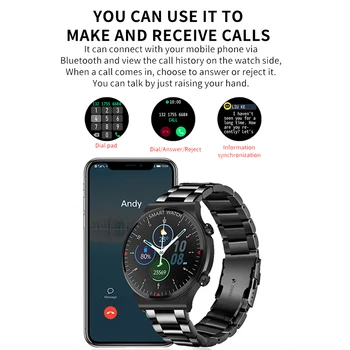 LIGE Smart Watch Vyrai Moterys 2021 