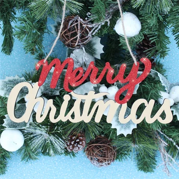 Linksmų Christams Natūralaus Medžio Nuopjovomis, Medinės Kalėdų Eglutės Kabantys Papuošalai Apdailos Puošmenų ir Amatų 
