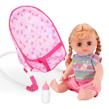 Lėlė Baby Supamoji Kėdė, Novatoriškas Modeliavimas Lėlės gali Gerti Vandens Peeing Kalbėti Įspūdį Ankstyvojo Lavinimo Žaislas, skirtas Vaikams Baby