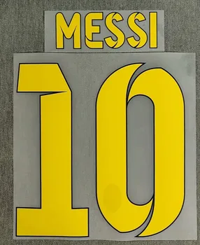 M. m Messi Nameset Neymar JR Suarez Xavi Kamenis Spausdinimo Futbolo Pleistras Ženklelis