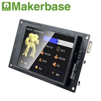 Makerbase MKS TFT35 V1.0 3.5 Colių Jutiklinis Ekranas 3d Spausdintuvo Dalys, Įdėkite SD Kortelė, USB Disko Pusėje Wifi Kontrolės Peržiūra Gcode