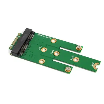 Mini NGFF M. 2 B + M Klavišą mSATA PCI-E ir PCI-Express SATA 3.0 SSD Vyrų Konverteris Adapteris Kortelę 2242/2260/2280 m2 ngff SSD