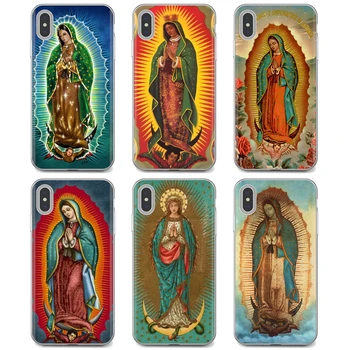 Minkštas Atveju Virgin De Guadalupe Virgen Marija Spausdinti iPhone 