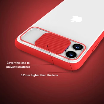 Mėtų Kamera Apsaugoti Matinis Bamperis Telefono dėklas Skirtas iPhone 12 11 Pro Max 12 Mini Pro X XS XR Xs Max 8 7 6s Plus SE 2020 Aišku, Padengti