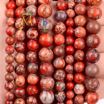 Natūralus Raudonasis Imperial Turquoises akmens Karoliukai Papuošalai Priėmimo 