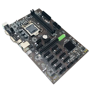 Naujas B250 BTC Kasybos Plokštė 12xPCIE Grafika Kortelės Lizdas palaiko LGA1151 Serijos 6-osios Kartos/7-osios Kartos CPU, 2*DDR4