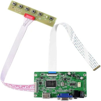 Naujas EDP Kontrolės Valdyba Stebėti Rinkinys B156XTN04.0 B156XTN04.1 HDMI+VGA LCD LED ekrano Valdiklio plokštės Tvarkyklės