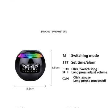 Naujas G90 Protingas Žadintuvas LED Skaitmeninis Laikrodis, 