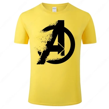Naujas Marvel Keršytojas T Shirt Vyrai Moterys Mados Spausdinti Viršūnes Trumpas rankovės Kietas Tee Vasaros T-marškinėliai, Unisex Drabužių Streetwear J35