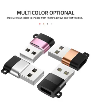 Naujo Tipo C Su USB 3.0 Adapteris Tipas-C Adapteris Įkroviklis USB Lizdai Pastaba Knyga Xiaomi 