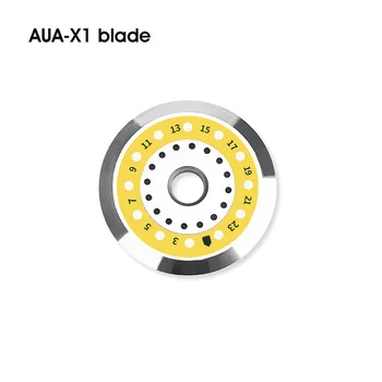 Nemokamas pristatymas AUA-X3/X1/6S/7S Optinio šviesolaidžio Cleaver Blade AUA-X3/X1/6S/7S Cleaver Cutter 24 Veidus Pjovimo padėtys