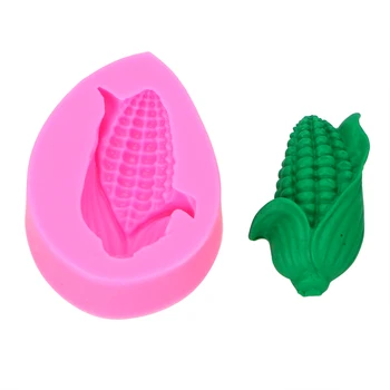 NICEYARD Saldainių Spalvos Polimero Molis Pelėsių 3D Pelėsių Apdailos Silikono Daržovių, Kukurūzų Pelėsių 