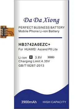 Originalus 3900mAh HB3742A0EZC+ Baterija Huawei Ascend P8 Lite Baterija GR3 2016 TAG-L21 L22 L23 L01 L03 L13 ALE-L21 UL00
