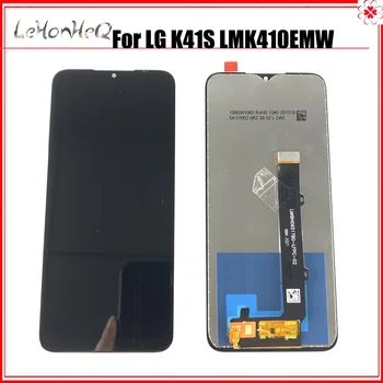 Originalus Ekranas LG K41S LCD Ekranas Jutiklinis Ekranas skaitmeninis keitiklis Asamblėjos LG k41S LMK410EMW LM-K410EMW LM-K410 LCD