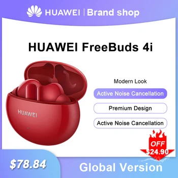 Originalus Huawei Freebuds 4i TWS Belaidžio Aktyvios triukšmo mažinimo ANC Belaidžio Gryno Garso Kokybės dual-mic sistema touch control