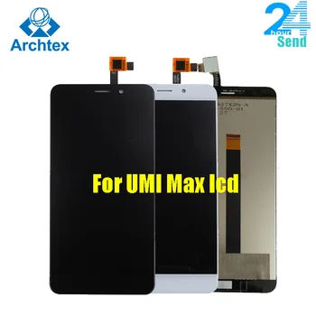 Originalus UMI MAX LCD Ekranas ir Touch Ekranas skaitmeninis keitiklis Asamblėjos Pakeitimo 1920X1080P 5.5 colių UMI MAX Sandėlyje
