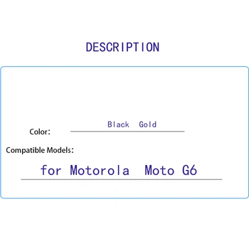Pakeisti Motorola G6 LCD Ekranas Jutiklinis Ekranas skaitmeninis keitiklis Asamblėjos Moto G6 XT1925 LCD Ekranas su Fram