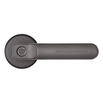 Pirštų atspaudų Durų Užraktas Rankena USB Įkrovimo Kovos Vagystės Protingas Elektros Biometrinių Keyless Saugumo Įrašas su 2 Raktai Namų