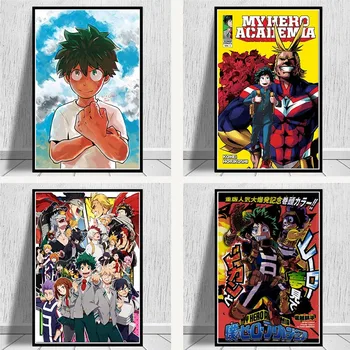 Plakatai Ir Spausdina Boku No Hero Mano Herojus Akademinės Bendruomenės Anime Piešiniai Ant Sienų Paveikslai Tapyba Meno Apdailos Namų Dekoro Cuadros