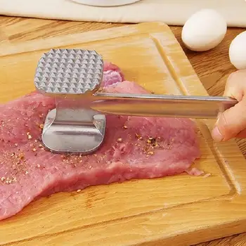 Plieno Konkurso Mėsos Plaktuku Trimitas Mėsos Tenderizer Reikmenys, Įrankiai, Karšta Virtuvės Pardavimo Virtuvės Aliuminio Mėsos K8C6