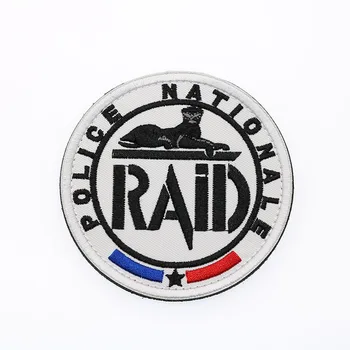 Prancūzijos Armijos prancūzijos Vėliava Gaisro RAID Ženklelį Su Emblema ir Užrašas Taktinis Kablio Kilpa, Siuvinėjimas Moralę Siuvinėjimo Pleistras Aplikacijos
