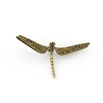 Rankų Darbo Gryno Vario Kinų Stiliaus Meno Dragonfly Figūrėlės Miniatiūros Namų, Sodo Puošmena Kūrybinio Darbo Stalo Dekoras, Dovanos