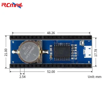 RCmall Tikslumo RTC Moduliu, Aviečių Pi Pico Chip DS3231