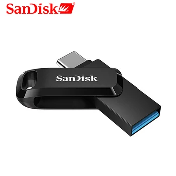 SanDisk SDDDC3 C Tipo USB 3.1 Flash Diskas 128GB 64GB 32GB Pendrive USB Atminties Diską Pen Ratai 32 64 128-Smar
