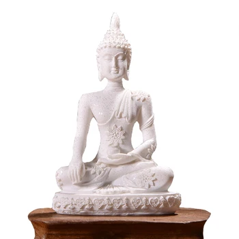 Skulptūra, Statula Dervos Miniatiūriniai Budos Statula Natūralių Smiltainio Feng Shui Tailando Budos Statula Induistų Namų Puošybai Papuošalai