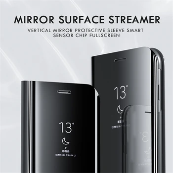 Smart Veidrodis, Flip Case for Xiaomi Mi Sumaišykite 2 3 Max 3 Clear View 360 Visas Apsaugos Telefono Galinį Dangtelį Xiomi Mix2 Mix3 5G Max3 Funda
