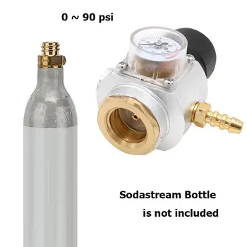 Sodastream CO2 Mini Dujų Reguliatorius CO2 Įkroviklio Rinkinys 0-90 VSI nuvalkioti kornelijus barelis įkroviklio Europos Soda Stream Alaus Kegerator