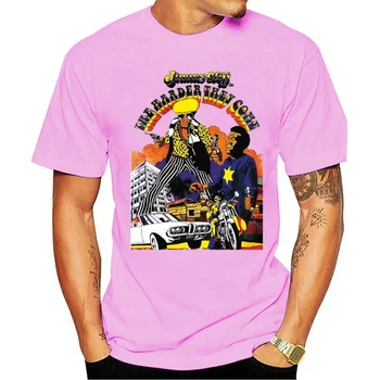 Sunkiau, Jie Ateina Plakatas 70 Jimmy Cliff Kino Reggae Muzikos Retro Marškinėliai 477